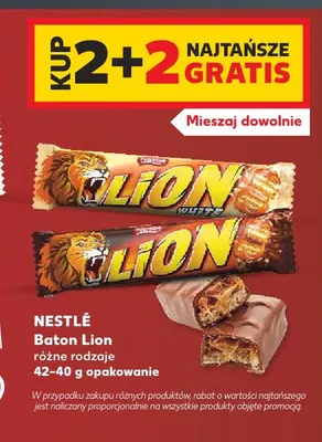 Baton Lion Nestlé promocja w Kaufland