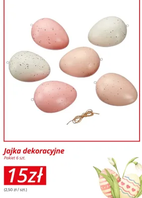 Jajka dekoracyjne promocja w KiK