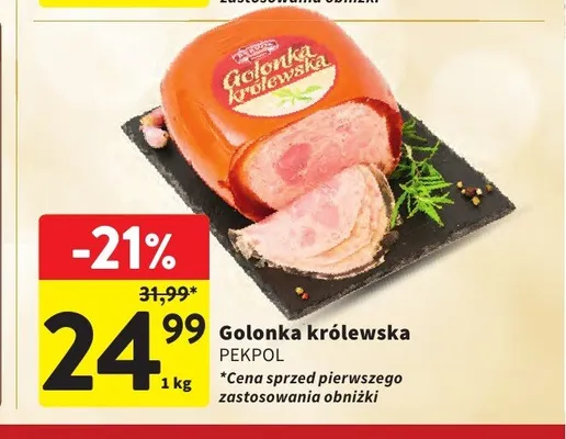 Golonka królewska Pekpol promocja w Intermarche