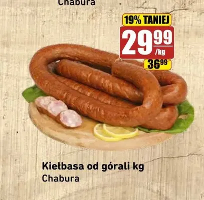Kiełbasa od górali Chabura promocja w API Market