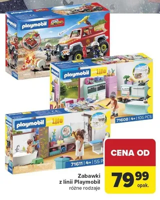 Zabawki z linii Playmobil promocja w Carrefour