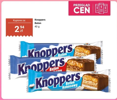 Baton Knoppers promocja w Dino