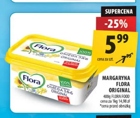 Margaryna Flora Original promocja w Arhelan