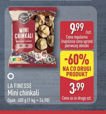 Mini chinkali La Finesse promocja w Aldi