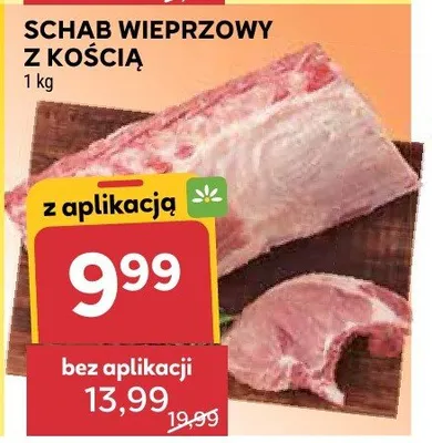Schab wieprzowy z kością promocja w Stokrotka
