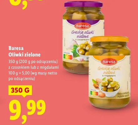 Oliwki zielone promocja w Lidl