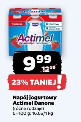 Napój jogurtowy różne rodzaje promocja w Netto