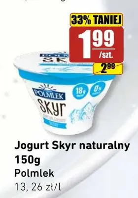 Jogurt Skyr naturalny Polmlek promocja w API Market