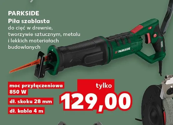 Piła szablasta Parkside promocja w Kaufland