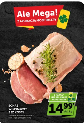 Schab wieprzowy bez kości promocja w ABC