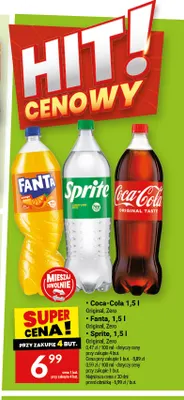Napój gazowany Sprite Zero promocja w Twój Market