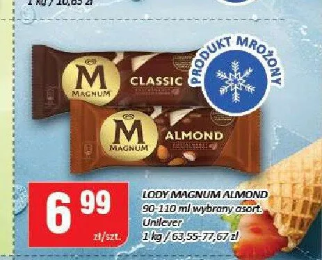 Lody Magnum Almond promocja w Chorten