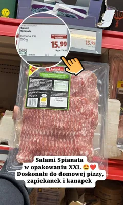 Salami Spianata Romana XXL Dulano Selection promocja w Lidl