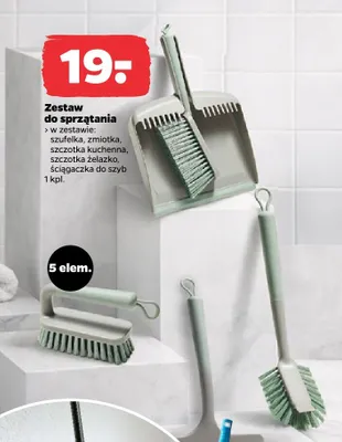 Zestaw do sprzątania promocja w Netto