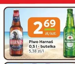 Piwo Harnaś Jasne Pełne promocja w Gama