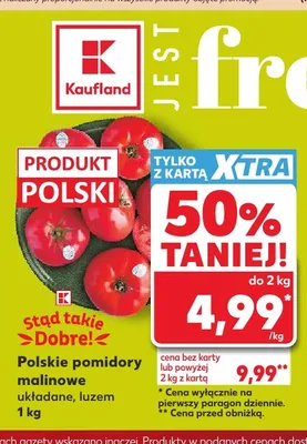 Pomidory malinowe polskie Stąd takie Dobre! promocja w Kaufland