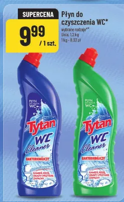 Płyn do czyszczenia WC wybrane rodzaje Unia, 1,2 kg 1 kg - 8,33 zł promocja w POLOmarket