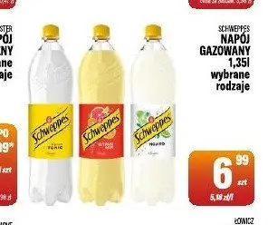 Napój gazowany Schweppes promocja w Tomi Markt