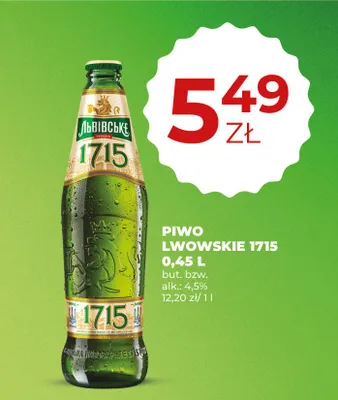 Piwo Lwowskie 1715 promocja w Duży Ben
