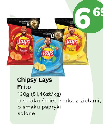 Chipsy Lays Frito o smaku papryki promocja w Limonka