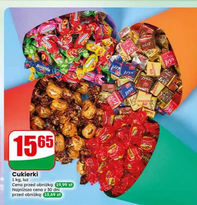 Cukierki luz promocja w Dino
