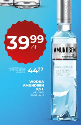 Wódka Amundsen promocja w Duży Ben