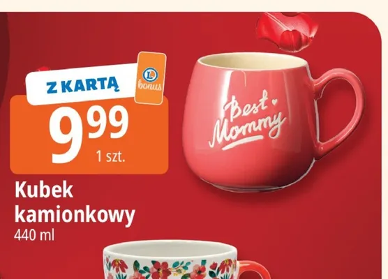 Kubek kamionkowy 440ml promocja w Leclerc