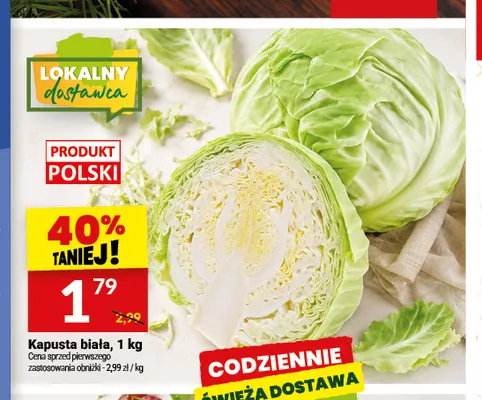 Kapusta biała promocja w Twój Market