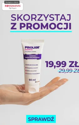 Szampon przeciwłupieżowy promocja w Rossmann