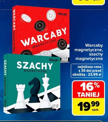 Warcaby magnetyczne Kukuryku promocja w Carrefour