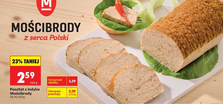 Pasztet z indyka  promocja w Biedronka