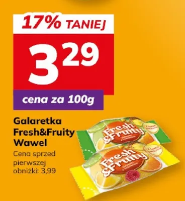 Galaretka Fresh&Fruity Wawel promocja w Hitpol