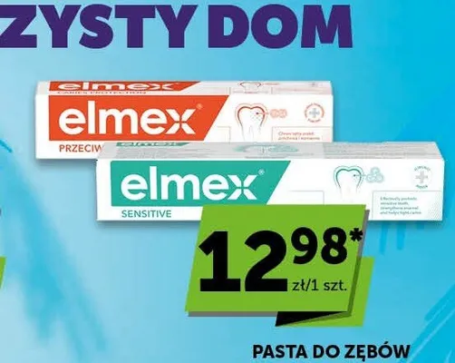 Pasta do zębów Elmex Przeciw Próchnicy promocja w Groszek