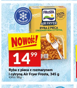 Ryba z pieca z rozmarynem i cytryną Air Fryer Frosta promocja w Twój Market