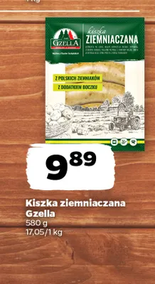 Kiszka ziemniaczana Gzella promocja w Netto