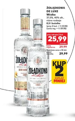 Wódka Żołądkowa de Luxe Ziemniak promocja w Kaufland