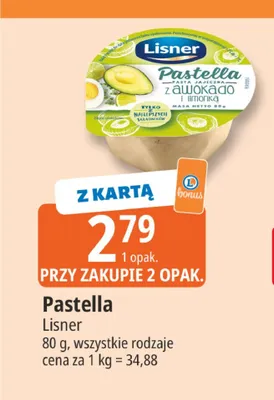 Pastella Lisner promocja w Leclerc