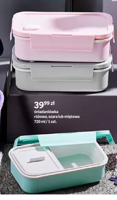 Śniadaniówka miętowa 720 ml Rockle promocja w Empik