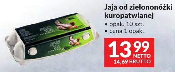 Jaja od zielononóżki kuropatwianej promocja w Makro