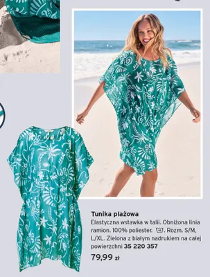 Tunika plażowa promocja w Tchibo