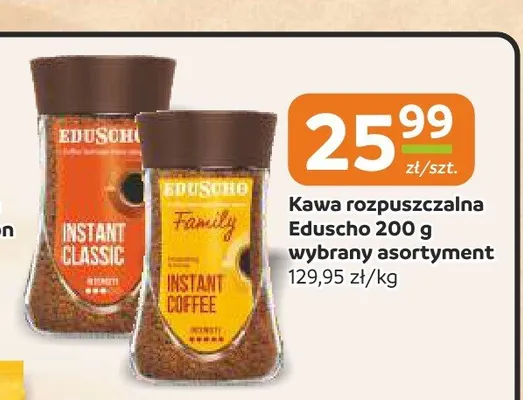 Kawa rozpuszczalna Eduscho promocja w Społem Częstochowa
