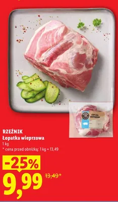 Łopatka wieprzowa Rzeźnik promocja w Lidl