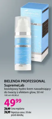 Bezolејowy hydro-krem nawadniający do twarzy z efektem glow SupremeLab promocja w Hebe
