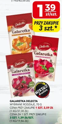 Galaretka wybrane rodzaje promocja w Top Market