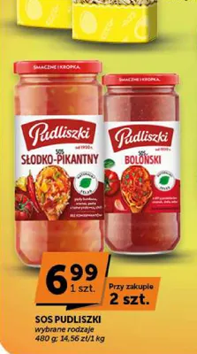 Sos słodko-pikantny Pudliszki promocja w Euro Sklep