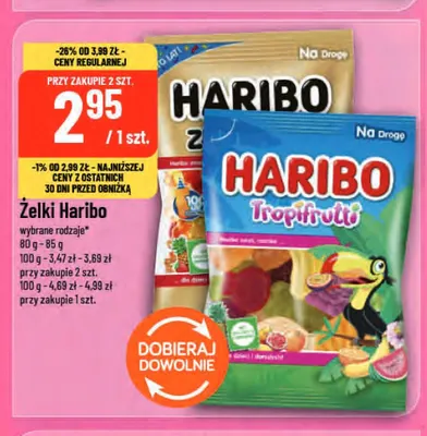 Żelki Haribo Złote Misie promocja w POLOmarket