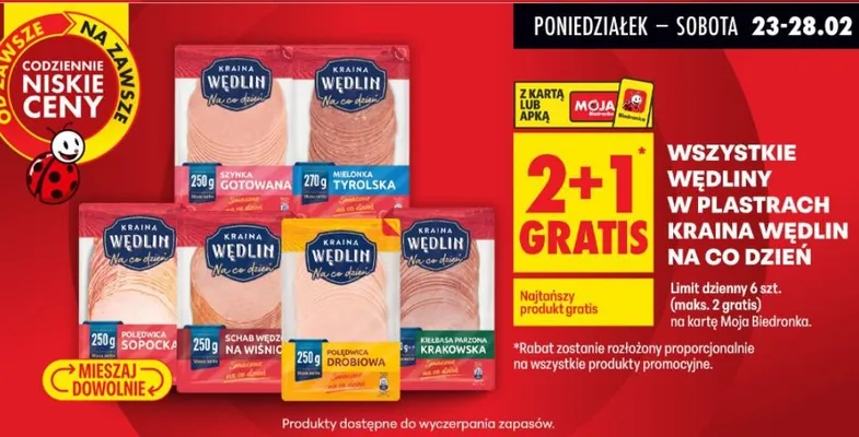 Szynka gotowana promocja w Biedronka