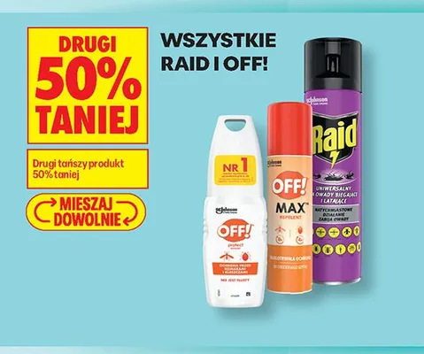 Spray na komary i kleszcze OFF! Max promocja w Biedronka