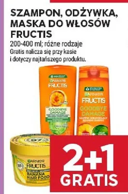 Szampon, odżywka, maska do włosów promocja w Stokrotka