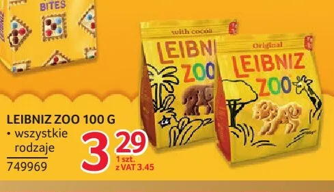 Herbatniki Leibniz Zoo promocja w Selgros